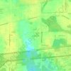 Mappa topografica Brightsville, altitudine, rilievo