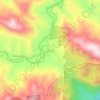 Mappa topografica Samse, altitudine, rilievo