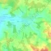 Mappa topografica Sainte-Radegonde, altitudine, rilievo