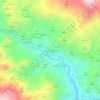 Mappa topografica Guájar Faragüit, altitudine, rilievo