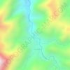 Mappa topografica Quebrada del Oro, altitudine, rilievo