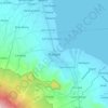 Mappa topografica Malilipot, altitudine, rilievo