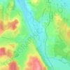 Mappa topografica La Chaise, altitudine, rilievo