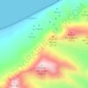 Mappa topografica Mirador del Barranco de los Canarios, altitudine, rilievo