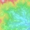 Mappa topografica Sant'Antonio del Pasubio, altitudine, rilievo
