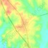 Mappa topografica Sunset, altitudine, rilievo