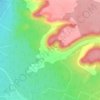 Mappa topografica Laderas de Ontorio, altitudine, rilievo