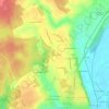 Mappa topografica Le Grand Mortier, altitudine, rilievo