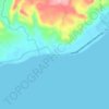 Mappa topografica Kamanga, altitudine, rilievo