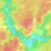 Mappa topografica Bois Brûlé, altitudine, rilievo