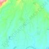 Mappa topografica Pugol, altitudine, rilievo