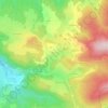 Mappa topografica Launois, altitudine, rilievo