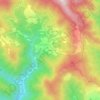Mappa topografica Nasso, altitudine, rilievo