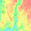 Mappa topografica Rossman, altitudine, rilievo