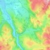 Mappa topografica Fourneaux, altitudine, rilievo