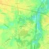 Mappa topografica Farmington, altitudine, rilievo