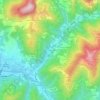 Mappa topografica Prele, altitudine, rilievo