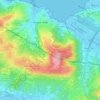 Mappa topografica Santa Barbara, altitudine, rilievo