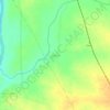 Mappa topografica Yenora, altitudine, rilievo