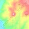 Mappa topografica Munson Knob, altitudine, rilievo
