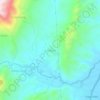 Mappa topografica Cantipay, altitudine, rilievo