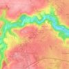 Mappa topografica La Micauderie, altitudine, rilievo