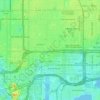 Mappa topografica La Casa, altitudine, rilievo