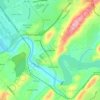 Mappa topografica Sunset Hills, altitudine, rilievo
