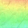 Mappa topografica Borgo San Floriano, altitudine, rilievo