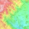 Mappa topografica Le Fau, altitudine, rilievo