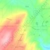Mappa topografica Allouez, altitudine, rilievo