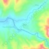 Mappa topografica Jubones, altitudine, rilievo