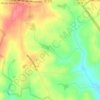 Mappa topografica Sparten Grain Pond Dam D-3381, altitudine, rilievo