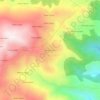 Mappa topografica Bektaş Yaylası, altitudine, rilievo