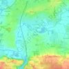 Mappa topografica La Chalotière, altitudine, rilievo