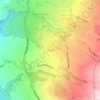 Mappa topografica Villèle, altitudine, rilievo