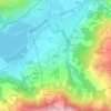 Mappa topografica Baratier, altitudine, rilievo