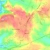 Mappa topografica Morley Smithy, altitudine, rilievo