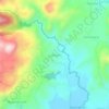 Mappa topografica Lobogon, altitudine, rilievo