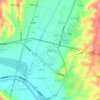 Mappa topografica 联盟村, altitudine, rilievo