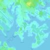Mappa topografica Bowleys Quarters, altitudine, rilievo