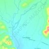 Mappa topografica Bantug, altitudine, rilievo