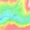 Mappa topografica San Juan de Chuccho, altitudine, rilievo