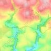 Mappa topografica Wenmouth Cross, altitudine, rilievo
