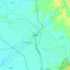Mappa topografica Chakaria, altitudine, rilievo