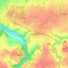 Mappa topografica Buhulien, altitudine, rilievo