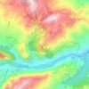 Mappa topografica Vologno, altitudine, rilievo