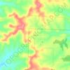 Mappa topografica Vanzant, altitudine, rilievo