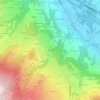Mappa topografica La Gottettaz, altitudine, rilievo