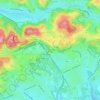 Mappa topografica Montagne des Boulets, altitudine, rilievo